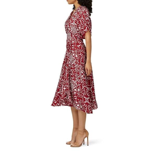 The Kooples
Red Printed Puff Sleeve Dress 💝 - Picture 3 of 14